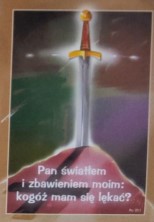 Naklejka prostokąt - Pan światłem - miec