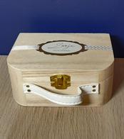 Pudełko drewniane handmade - Zwoje ML 