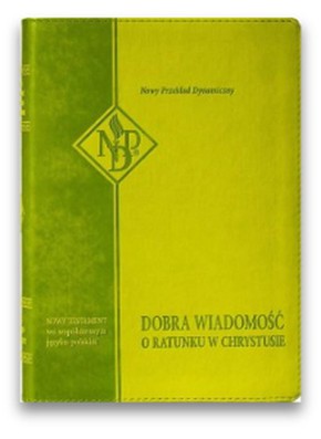 Nowy Testament NPD - PU jasnozielony paginatory