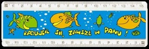 Linijka - Radujcie się zawsze w Panu - rybki