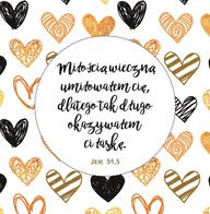 Podstawka korkowa - Miłością wieczną