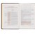 Espresso Brown Faux Leather Spiritual Growth Bible