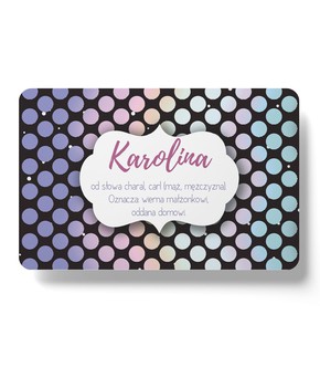Magnes Imiona - Karolina
