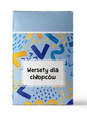 Pudełko - Wersety dla chłopców