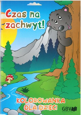 Czas na zachwyt - kolorowanka dla dzieci