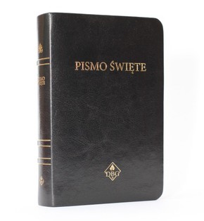 Biblia DBG - mała - PU czarna