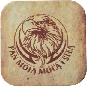 Podstawka korkowa - Pan moją mocą