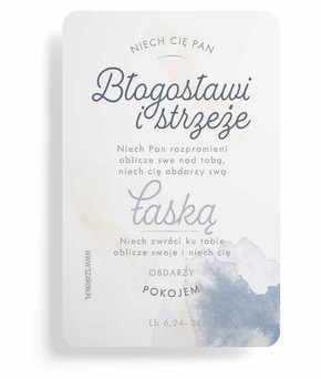 Magnes na lodówkę - Błogosławieństwo akwarela