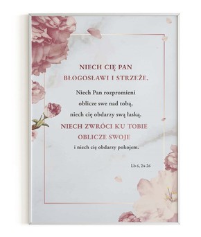 Plakat A3 - Błogosławieństwo Róże