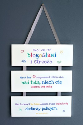 tryptyk - błogosławieństwo kolor