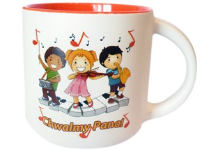 Kubek ceramiczny KR - Chwalmy Pana