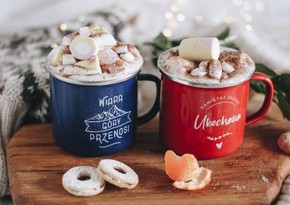 Kubki emaliowane duet