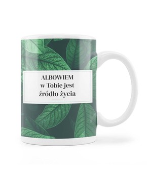 Kubek Szaron - Albowiem w Tobie jest źródło życia