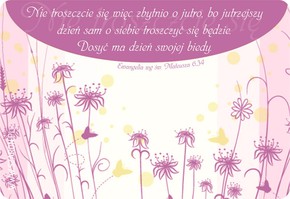 Magnes na lodówkę - Nie troszczcie się więc