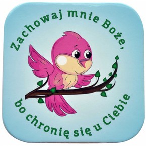Podstawka korkowa - Zachowaj ptaszek nowa