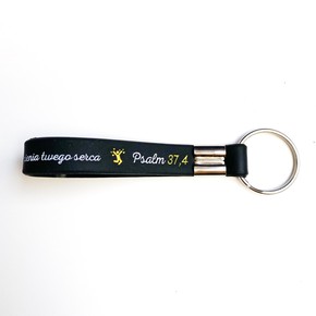 Brelok silikonowy - Raduj się w Panu