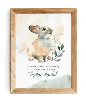 Plakat A4 - Powierz Zajączek