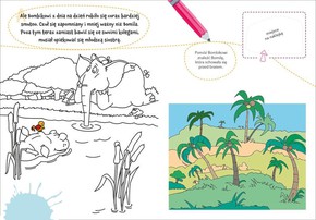 Kolorowanka Bombik 2 - Wyprawa na Smoczą Górę