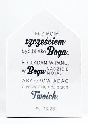 Deska domek - Lecz moim szczęściem