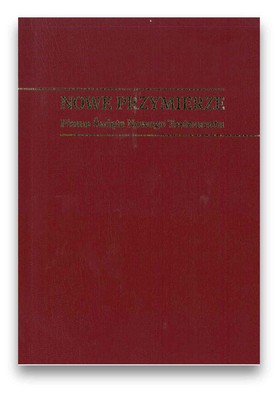 Nowe przymierze - nowy testament - winyl bordo