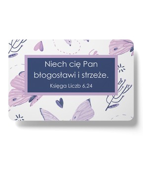 Magnes na lodówkę - Niech Cię Pan błogosławi Ramka