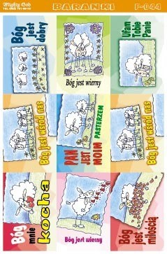 Naklejki mini zestaw - Bóg jest dobry