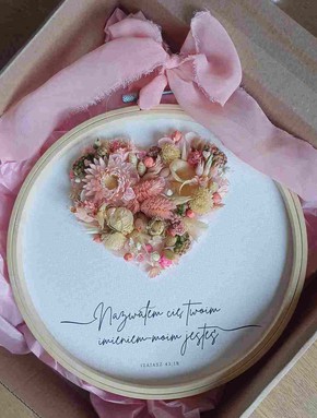 Tamborek serce DUŻE - Nazwałem cię twoim