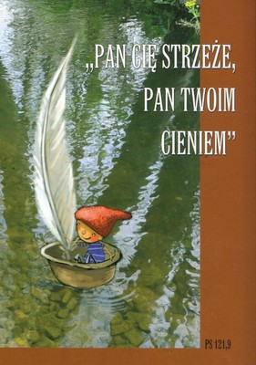 Naklejka prostokąt - Pan cię strzeże 