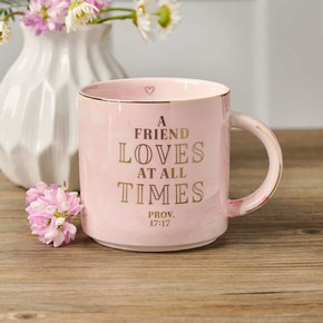 Kubek ceramiczny - A Friend Loves At All Times