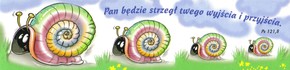 Zakładka promise - Pan będzie strzegł - ślimak