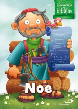 Kolorowanka biblijna - Noe