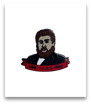 Przypinka emaliowana - Charles Spurgeon