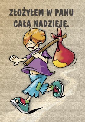 Kartka promise - Złożyłem w Panu całą nadzieję