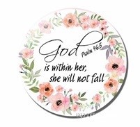 Magnes okrągły - God is within her