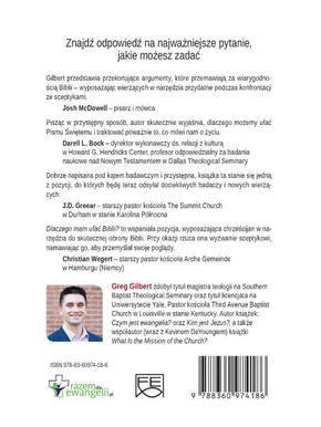 Dlaczego mam ufać Biblii ? - Greg Gilbert