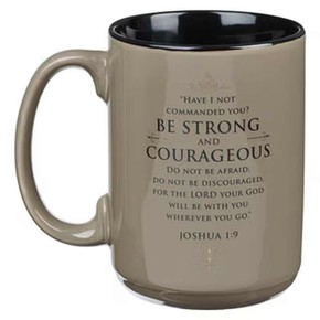 Kubek ceramiczny - Be Strong and Courageous