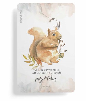 Magnes na lodówkę - Wiewiórka