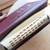 OUTLET - Biblia Warszawska mała bordo skóra indeks