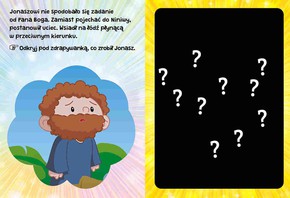 Zdrapywanka - Jonasz i wielka ryba