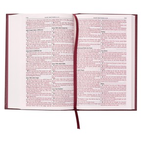 KJV Bible - Burgundy Hardcover