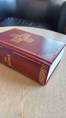OUTLET - Biblia Niemiecka mała bordo 