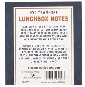 101 Lunchbox Notes For Guys