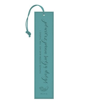 Zakładka skórzana - Powierz Panu swoją drogę