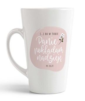 Kubek latte Szaron - Bo w Tobie Panie