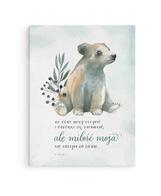 Obraz na płótnie - Misiu
