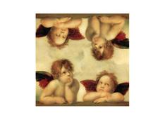 Podstawka korkowa - Cztery aniołki 