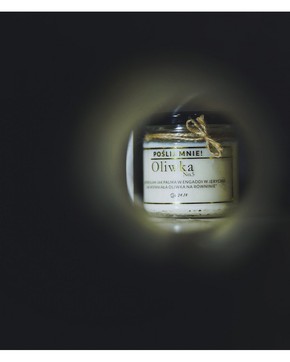 Świeca sojowa - Oliwka