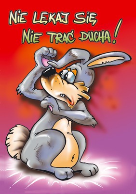 Kartka promise - Nie lękaj się nie trać ducha