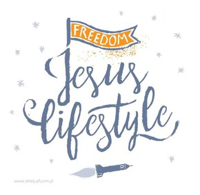 Podstawka korkowa AF - Freedom Jesus lifestyle