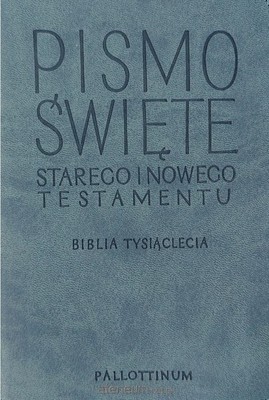 Biblia Tysiąclecia - oazowa -  ekoskóra